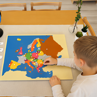 Puzzle Map of Europe