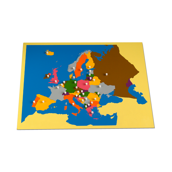 Puzzle Map of Europe