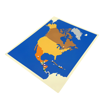 Puzzle Map of North America