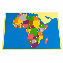 Puzzle Map of Africa