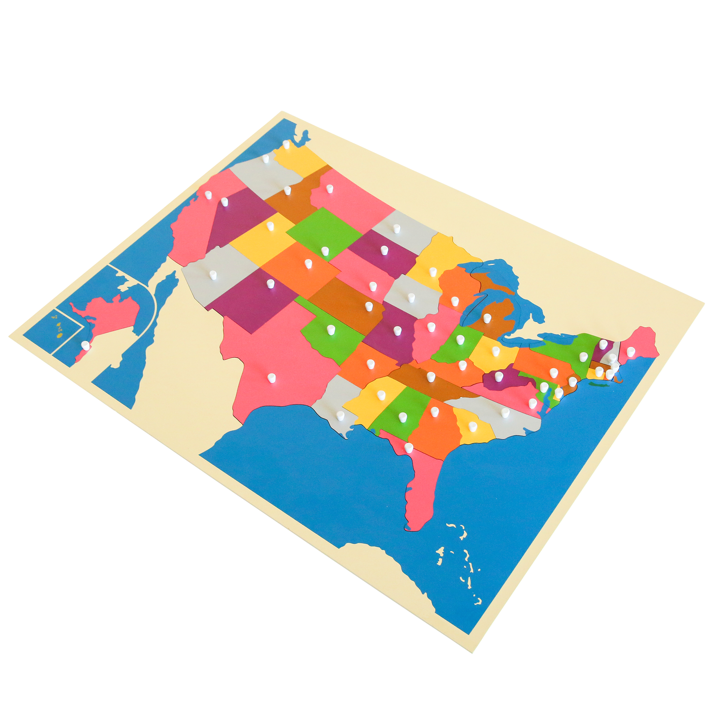 Puzzle Map of USA