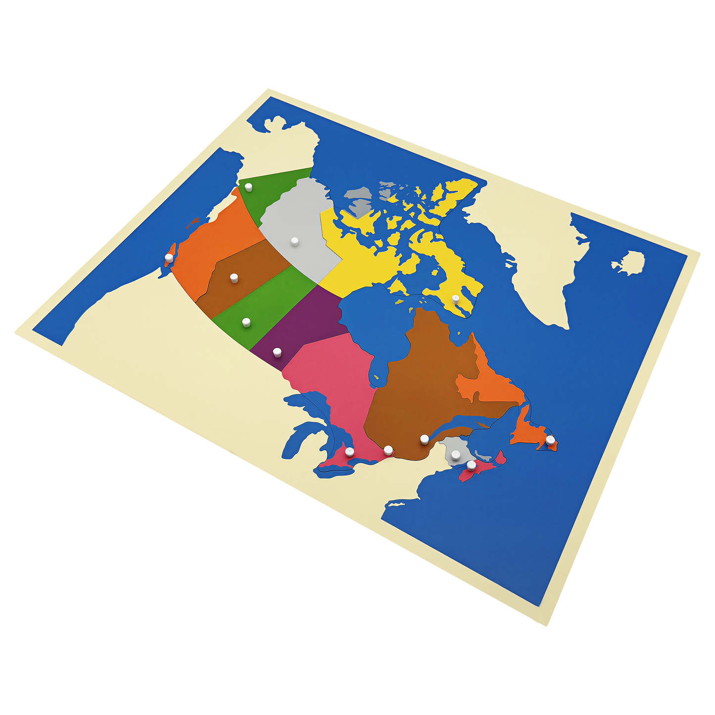 Puzzle Map of Canada
