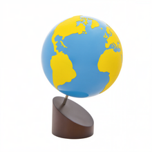Globe of World Parts (Sandpaper)