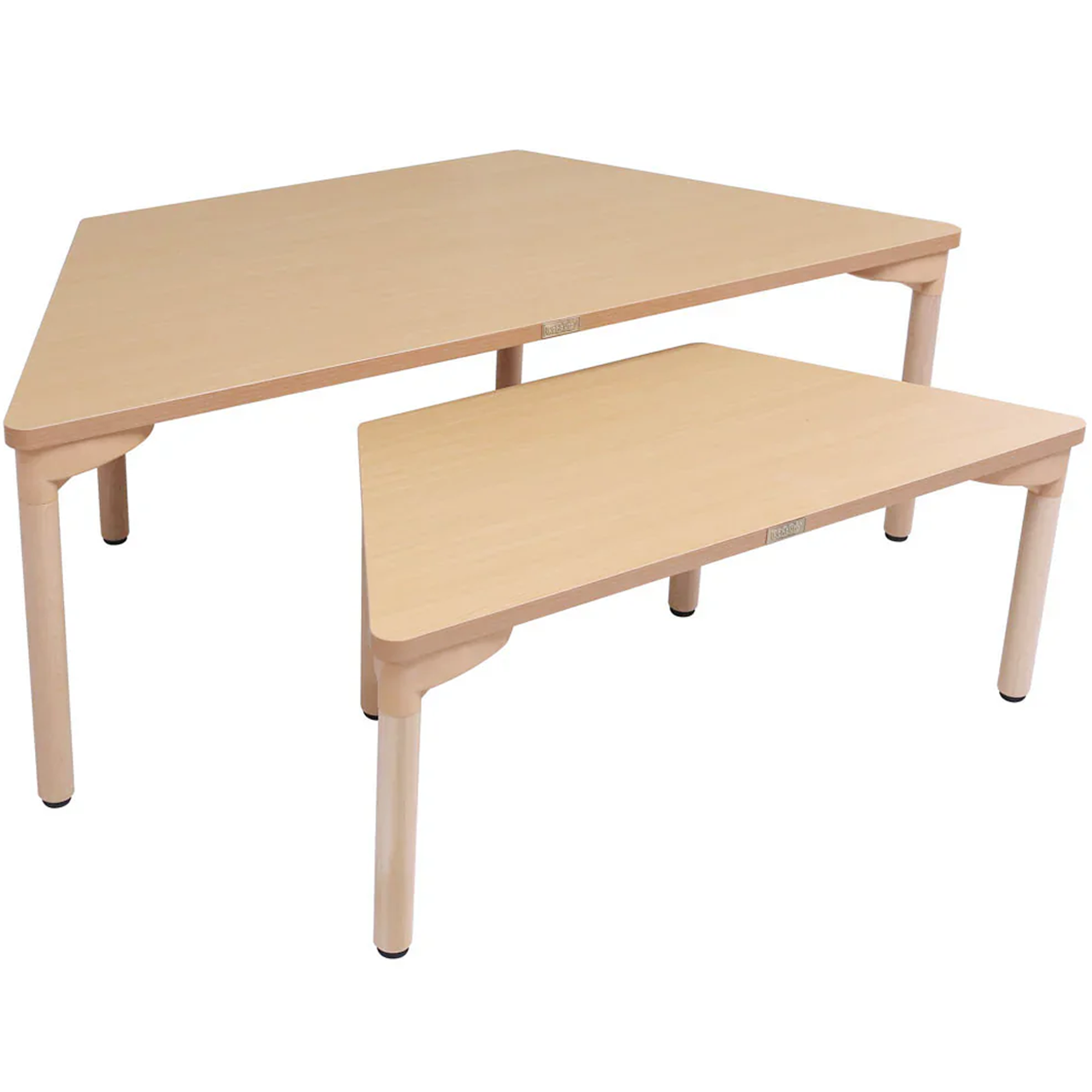 22"/44" x 22" Trapezoidal Table - 16" Height
