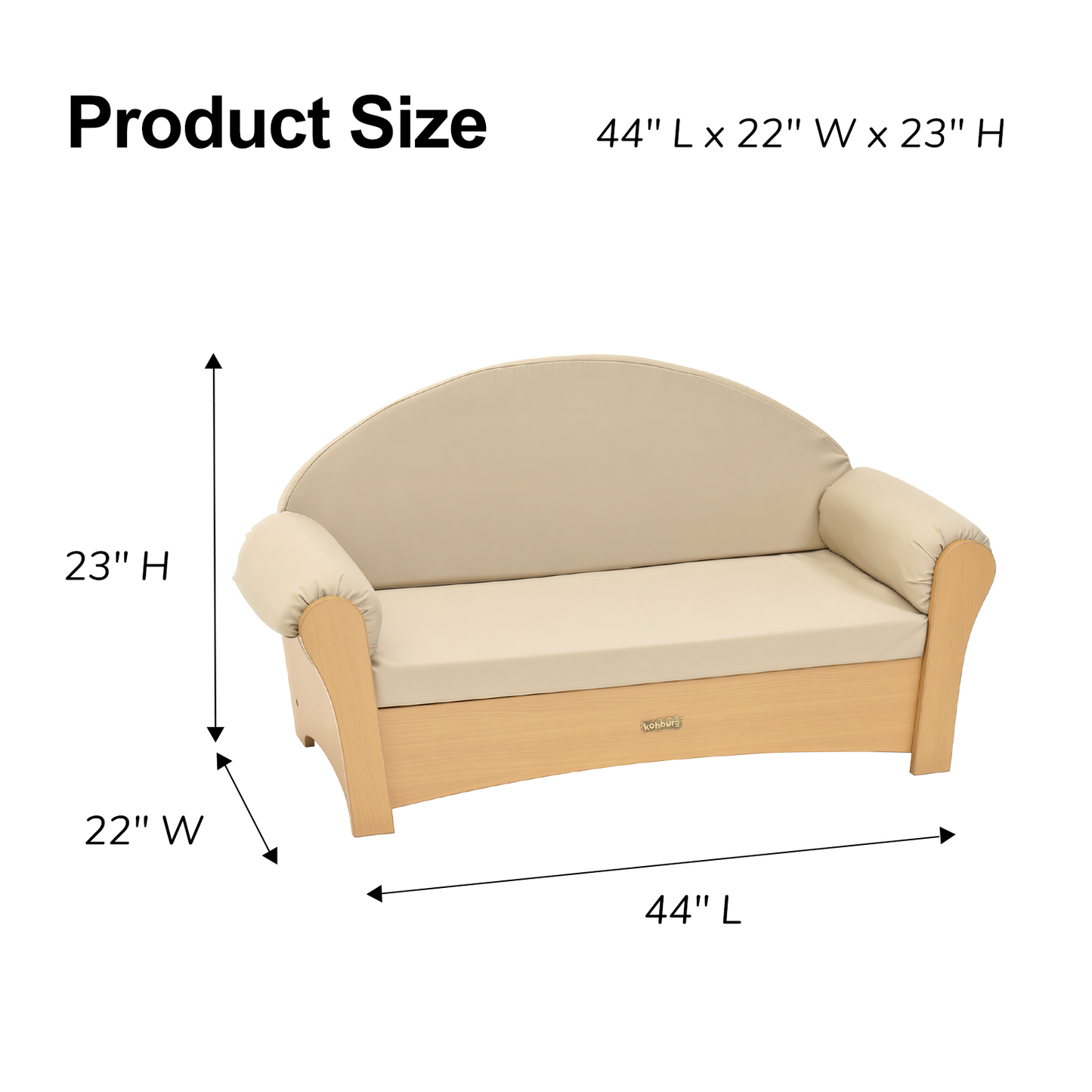 Child's Sofa, Neutral