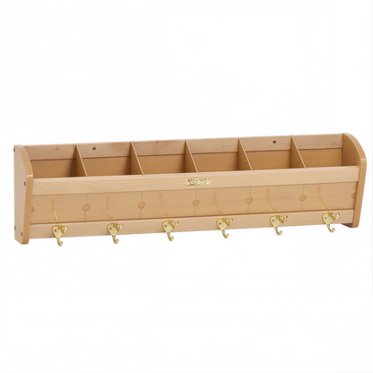 Wall Pegs with Pockets 6
