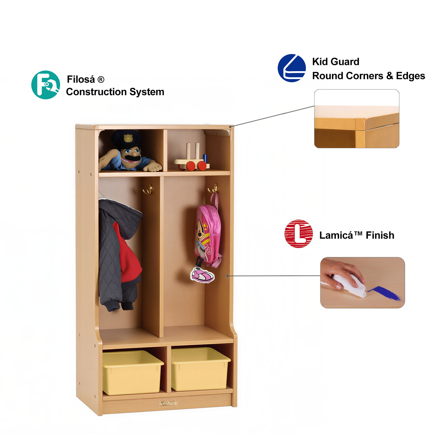 Two-Space Locker