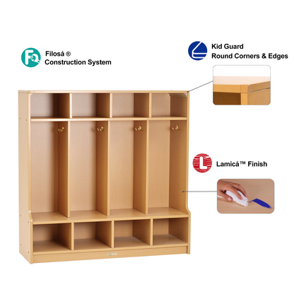 Four-Space Locker