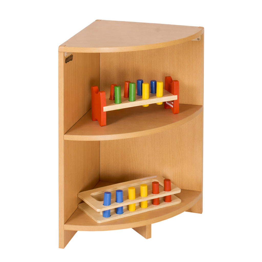 Corner Shelf 28" w/ One Shelf