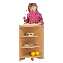 Corner Shelf 28" w/ Two Shelves