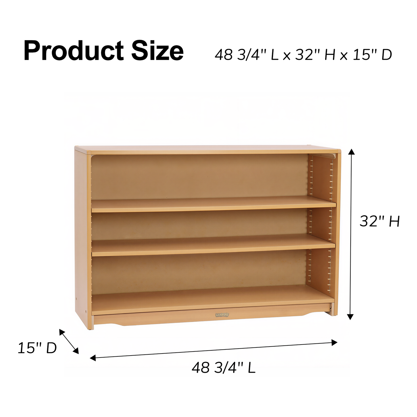 Adjustable Shelf 4' x 32"