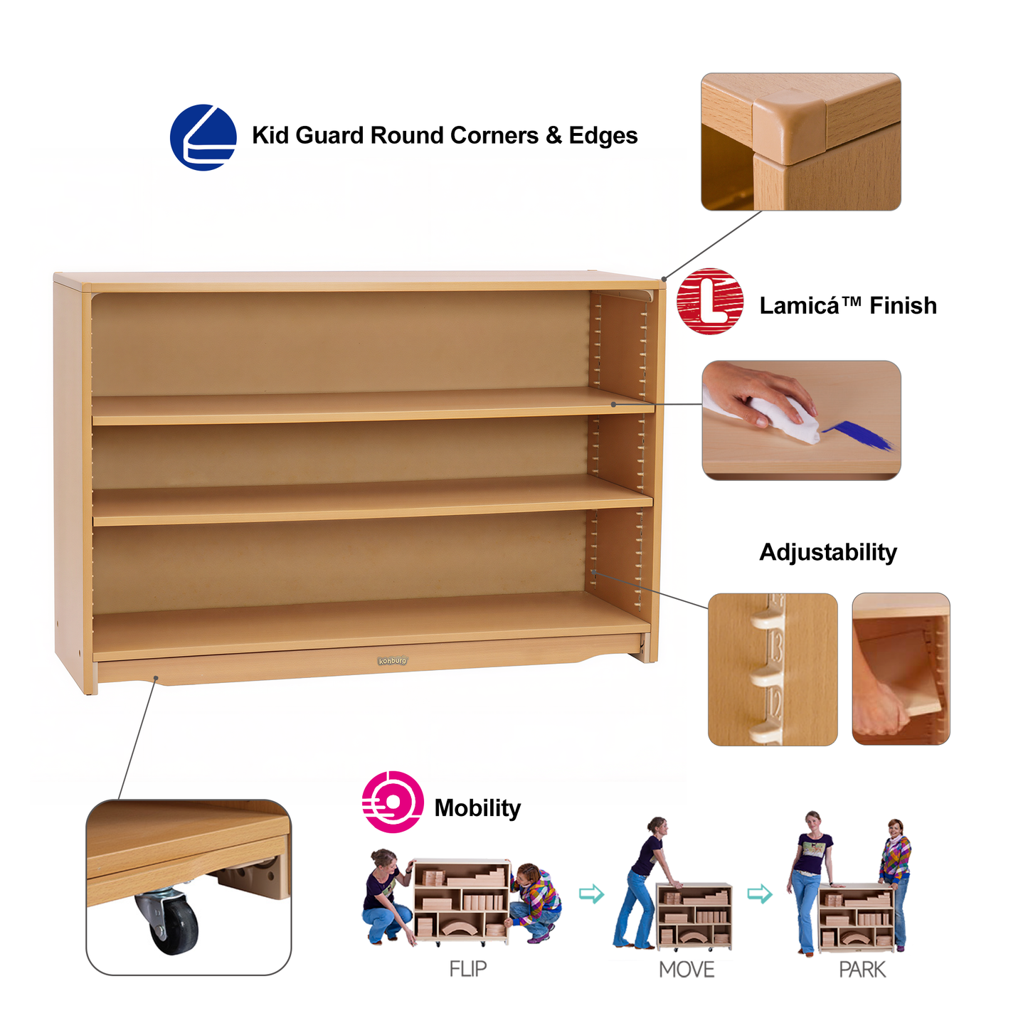 Adjustable Shelf 4' x 32"