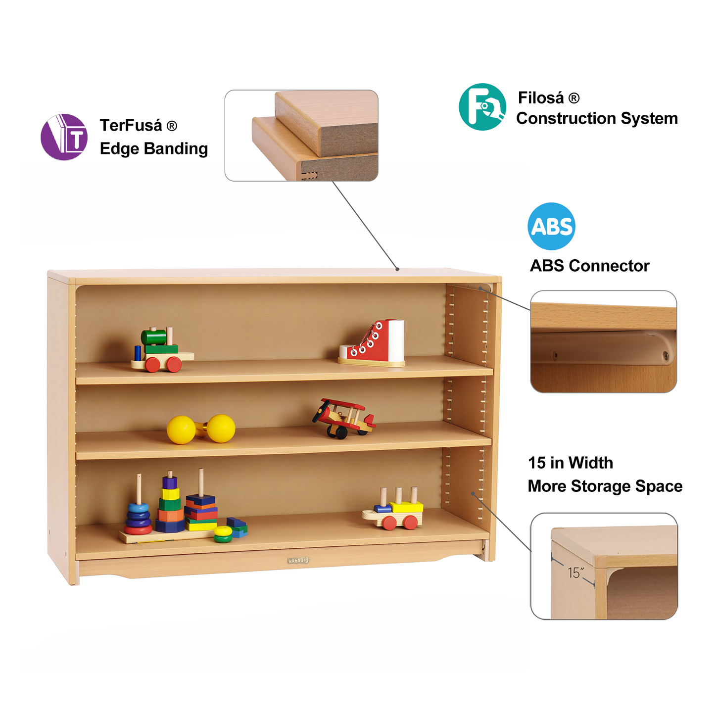 Adjustable Shelf 4' x 32"