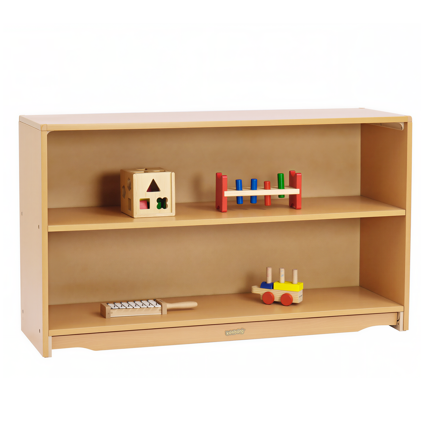 Closed Back Shelf 4' x 28" w/ One Shelf