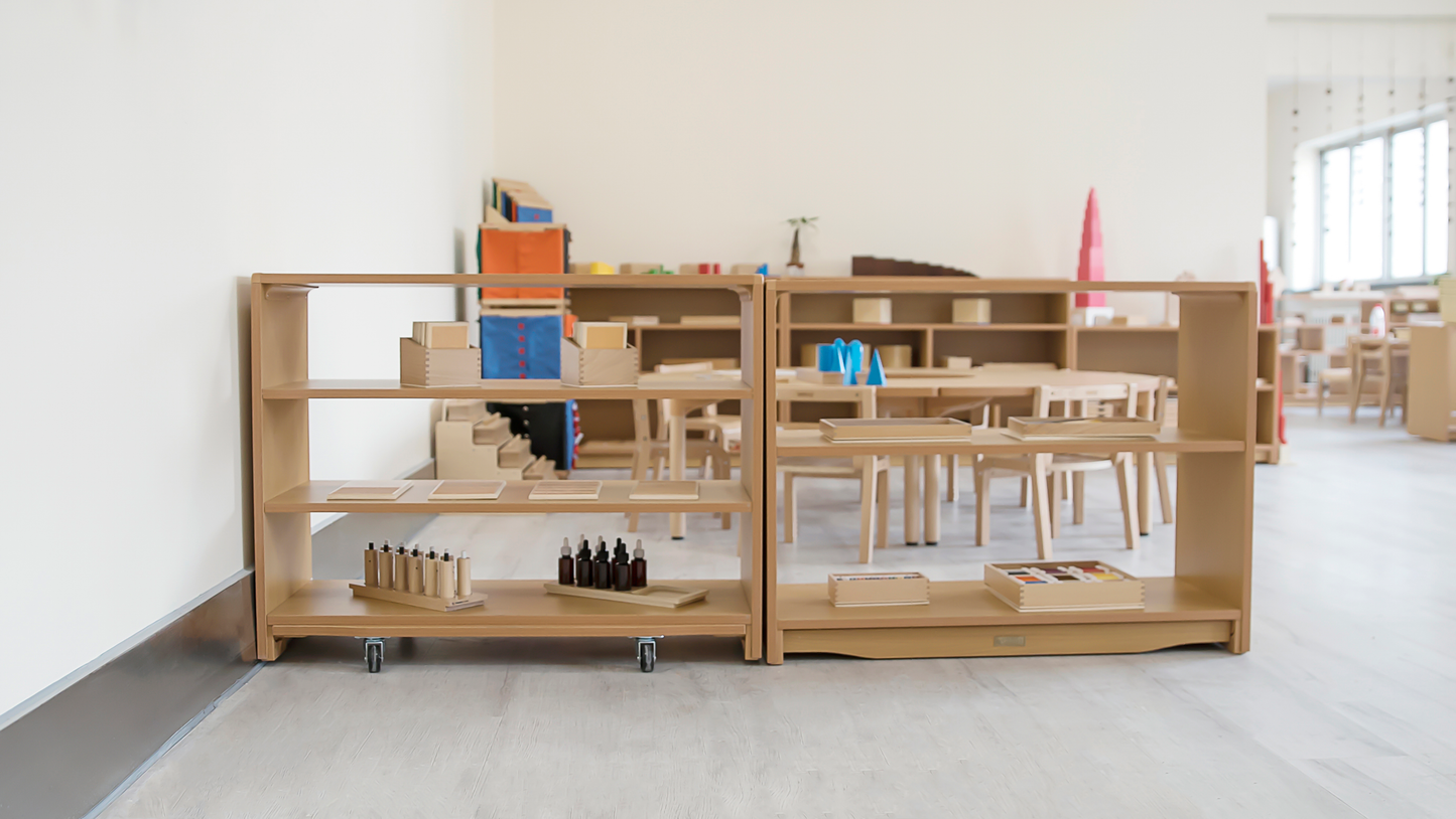 Open Back Shelf 3' x 28" w/ Two Shelves