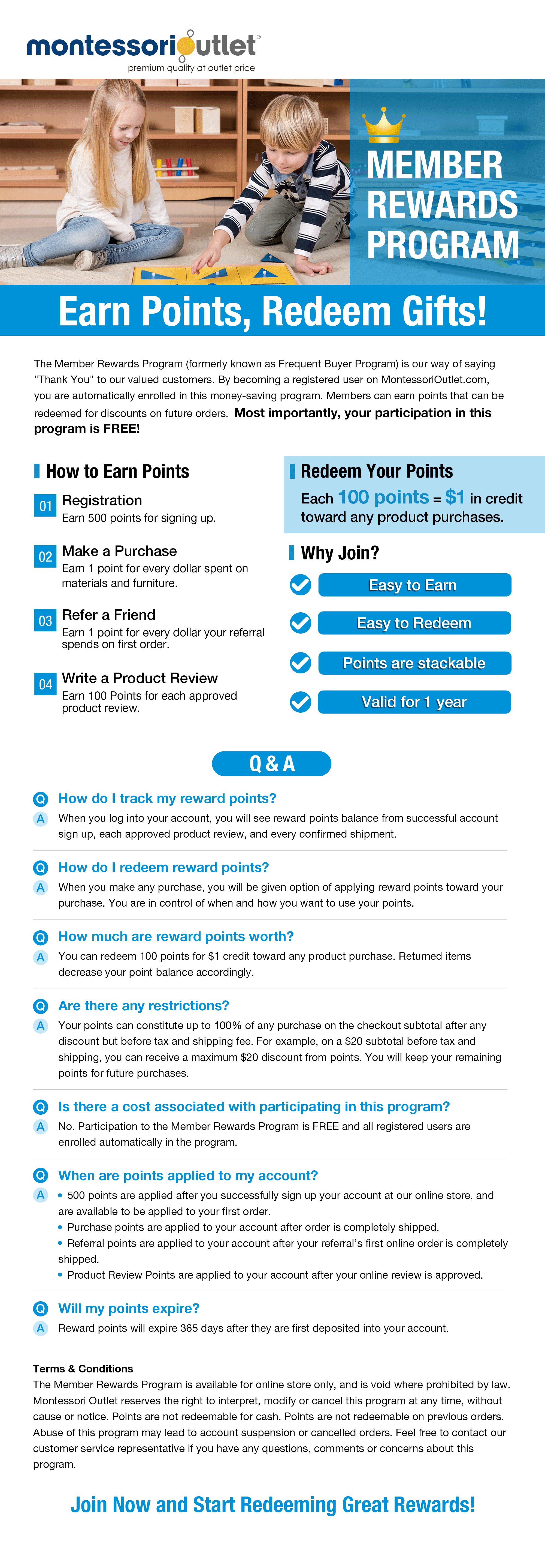 Member Rewards Program Member Rewards Program