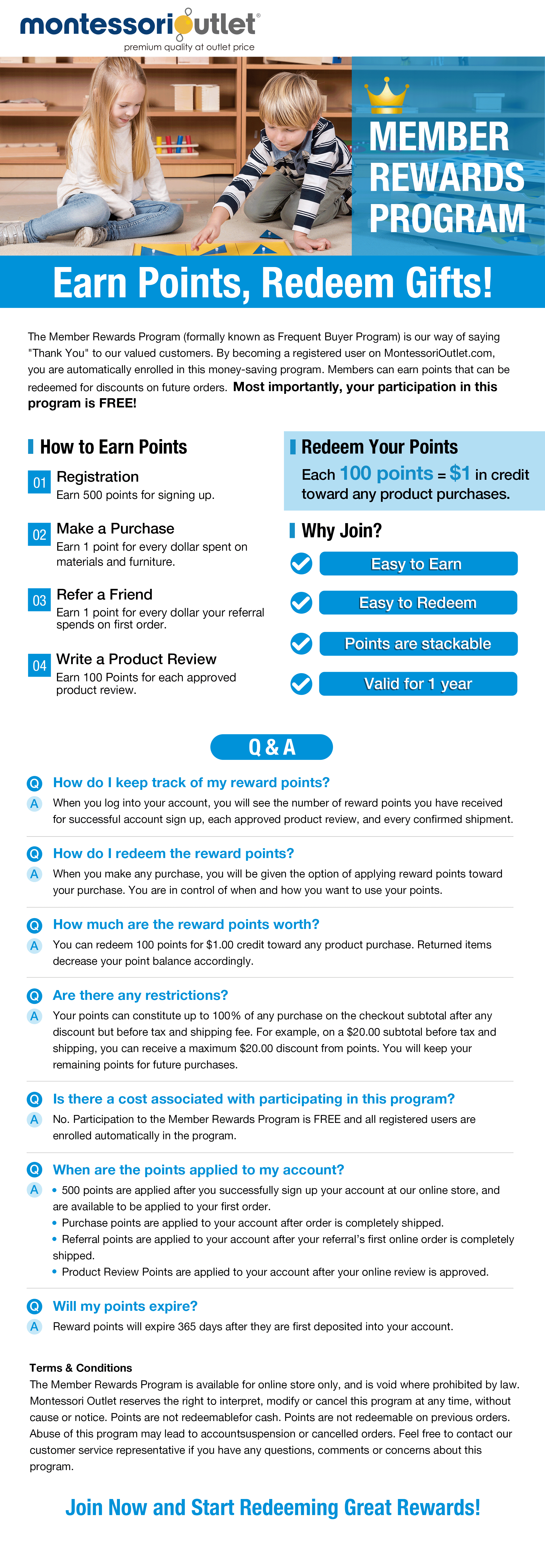 Member Rewards Program