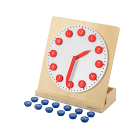 Clock With Movable Hands