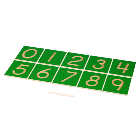 Hollow Number Shapes (USA Print)