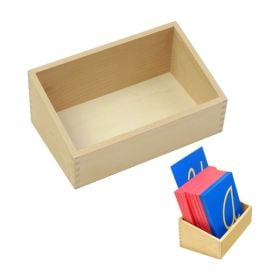 Box for the Sandpaper Letters