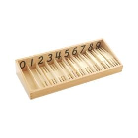 Spindle Box With 45 Spindles (Cursive)