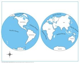 World Control Map - Labeled