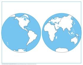 World Control Map - Unlabeled