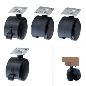 Bead Cabinet Casters