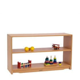 Open Back Shelf 4' x 28" w/ One Shelves