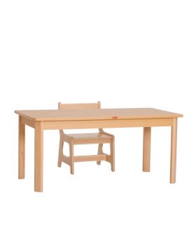 22" x 44" Rectangular Table -18-height