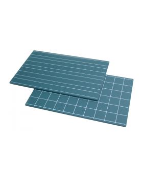 Greenboards with Double Lines and Squares (2 pcs)