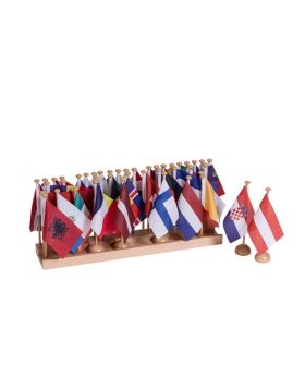 Europe Flag Stands