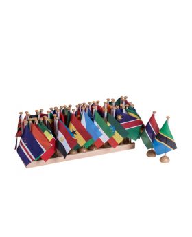 Africa Flag Stands