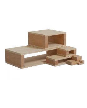 Mini Hollow Blocks - Half Nursery Set - 19 pcs