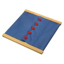 Buttoning Frame with Small Buttons - ETC Montessori Online