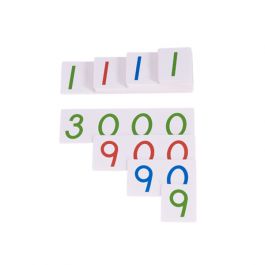 Small Number Cards (1-3000)